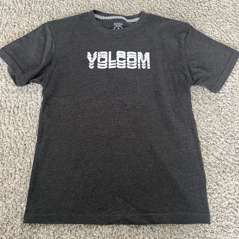Volcom Youth Dark Gray Graphic Tee